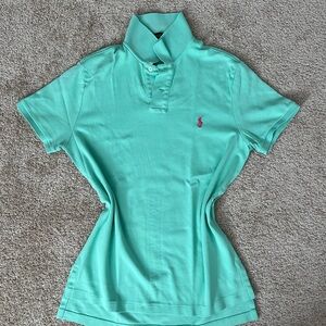 Ralph Lauren Turquoise Polo Shirt